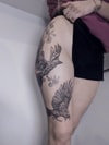 Tatouage Corbeaux