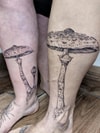 mushroom tattoo
